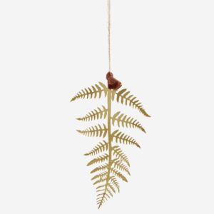 goud hangend ijzeren blad madam stoltz 2500365551752
