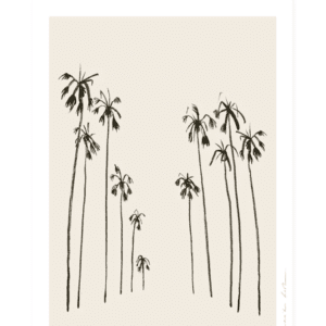 My deer art, Palms summer A5