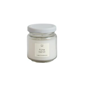 Geurkaars fijne kerst Leeff 8720874634027